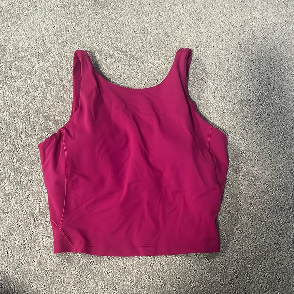 Lululemon high neck tank top